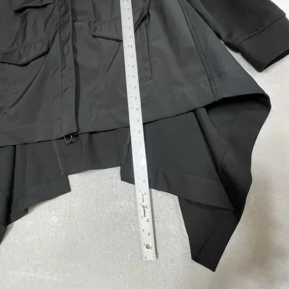 Anatomie Jacket Women’s Size Medium Black Jacket Hooded Pockets Long Sleeve - Picture 7 of 12